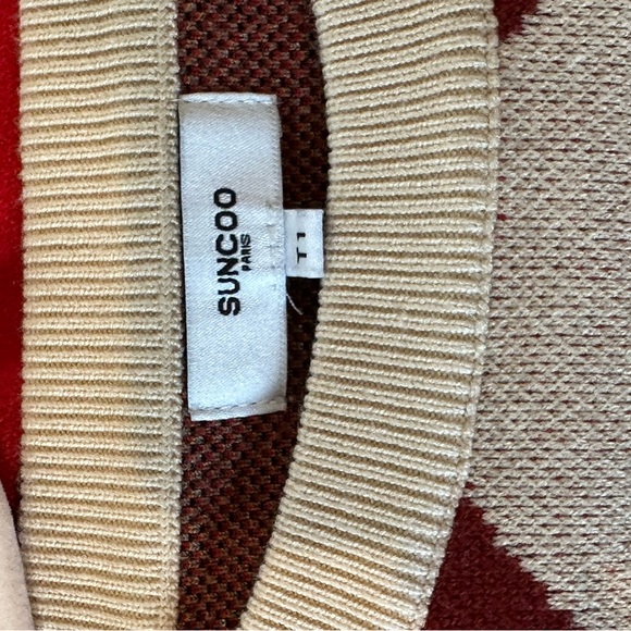 SUNCOO Print Sweater - Picture 2 of 4